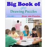 Big Book Of Grid Drawing Puzzles (square)