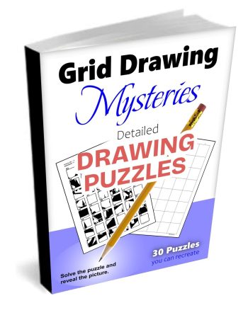 Grid Drawing Mysteries (Book)